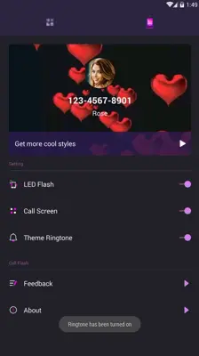 Call Flash android App screenshot 4